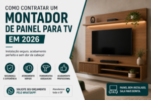 Como Contratar um Montador de Painel para TV em 2026