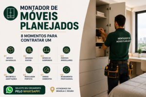 Montador de Móveis Planejados: 8 Momentos para Contratar