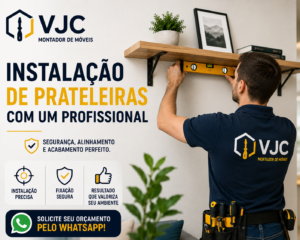 Instalação de Prateleiras com um Profissional em 2026!